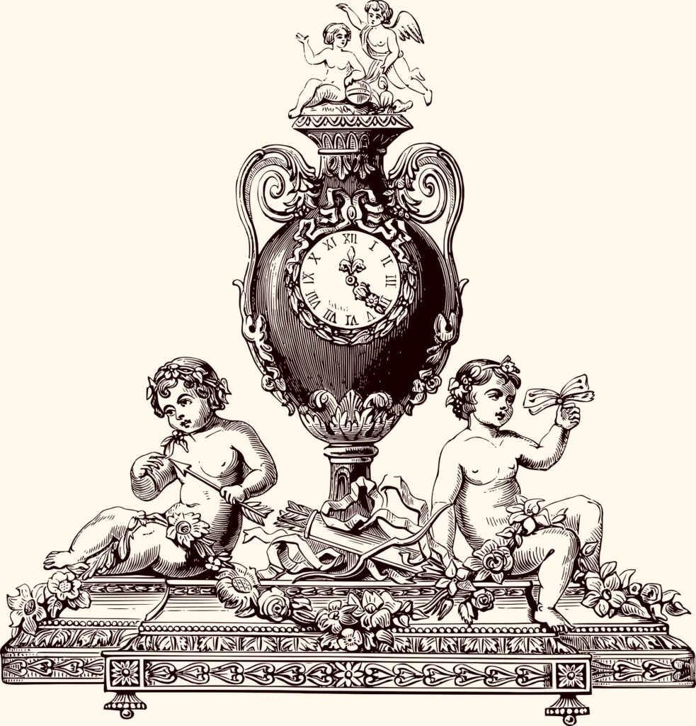 Antique clock