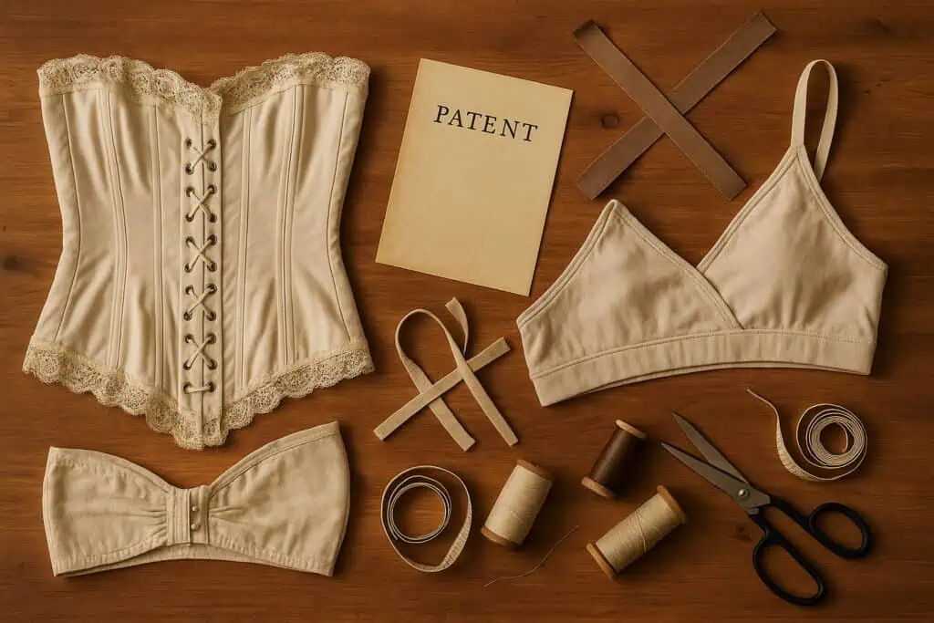 corset bralette elastic bands