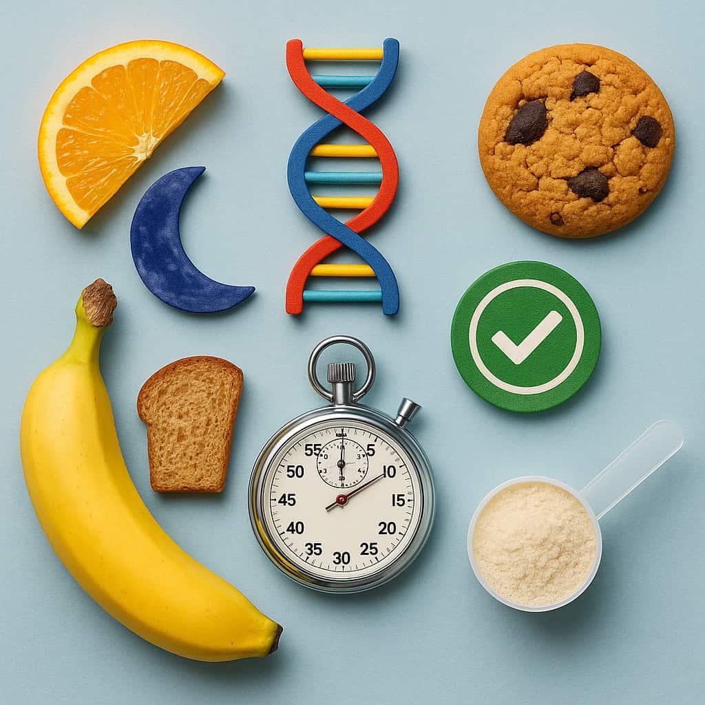 Banana bread stopwatch scoop moon icons.