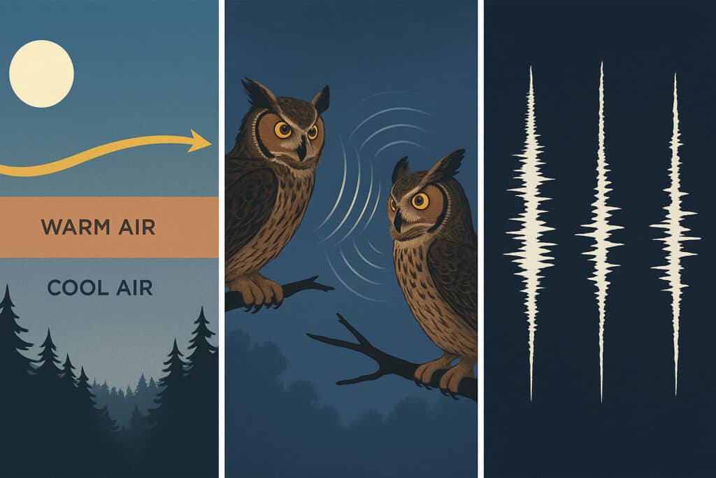 inversion, duet owls, vocal signatures symbols